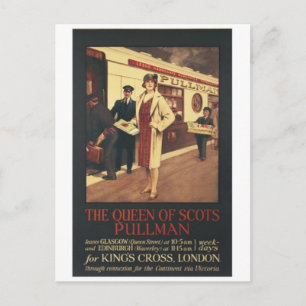 Vintage Ad Poster Postkarte