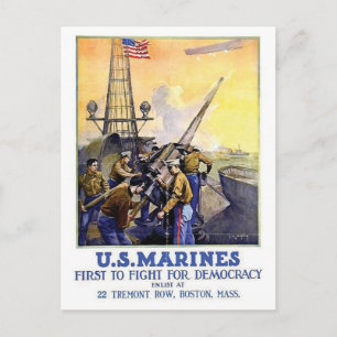 Vintage Ad Poster Postkarte