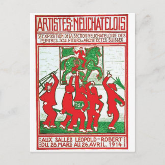 Vintage Ad Poster Postkarte