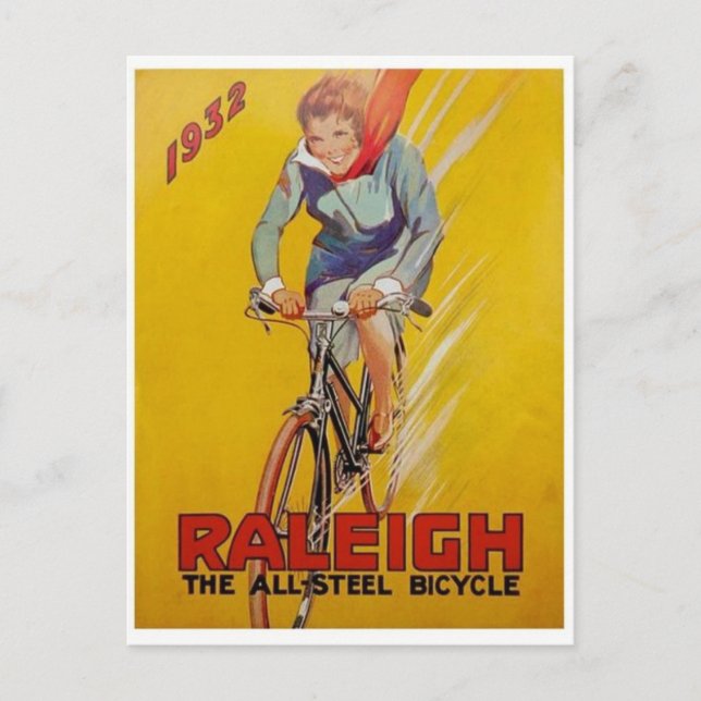 Vintage Ad Poster Postkarte (Vorderseite)