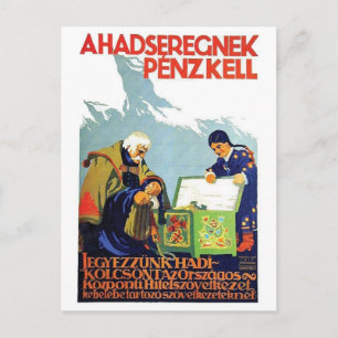 Vintage Ad Poster Postkarte