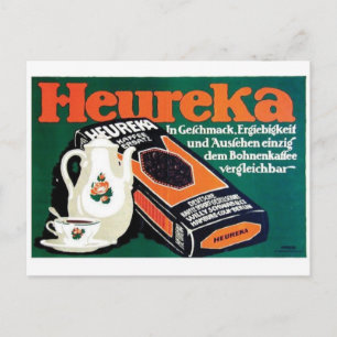 Vintage Ad Poster Postkarte