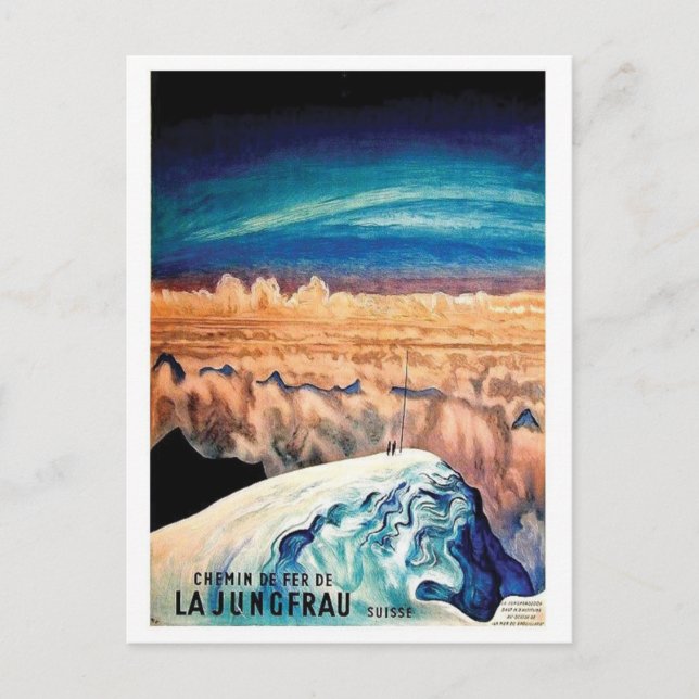 Vintage Ad Poster Postkarte (Vorderseite)