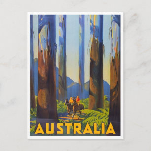 Vintage Ad Poster Postkarte