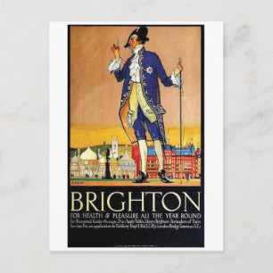 Vintage Ad Poster Postkarte