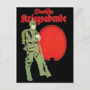 Vintage Ad Poster Postkarte