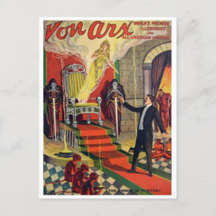 Vintage Ad Poster Postkarte