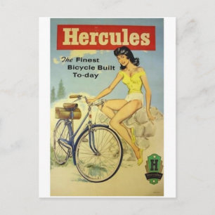 Vintage Ad Poster Postkarte