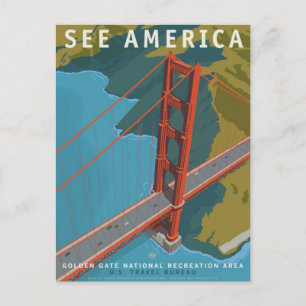 Vintage Ad Poster Postkarte