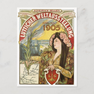 Vintage Ad Poster Postkarte