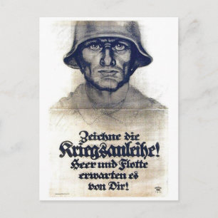 Vintage Ad Poster Postkarte