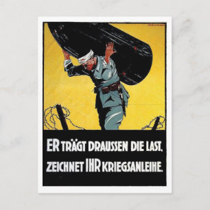 Vintage Ad Poster Postkarte