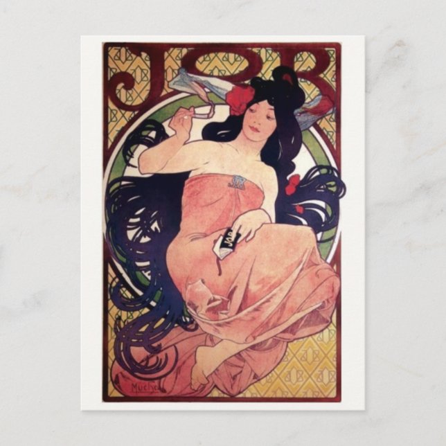 Vintage Ad Poster Postkarte (Vorderseite)