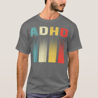 Vintage Adhd Autism Mental Health Awareness 6737  T-Shirt