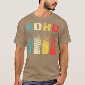 Vintage ADHD Autism Mental Health Awareness T-Shirt