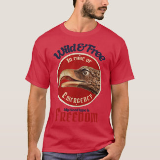 Vintage Adler Wild Frei T-Shirt