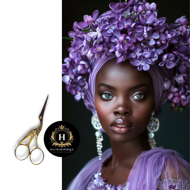 Vintage afrikanische Amerikanerin Dekoupage Seidenpapier (Von Creator hochgeladen)