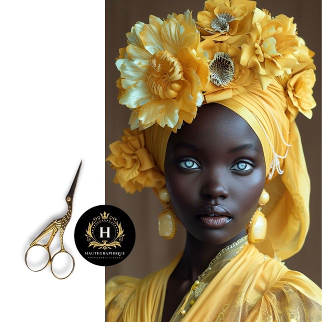 Vintage afrikanische Amerikanerin Dekoupage Seidenpapier (Von Creator hochgeladen)