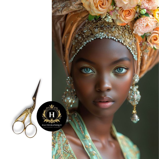 Vintage afrikanische Amerikanerin Dekoupage Seidenpapier (Von Creator hochgeladen)