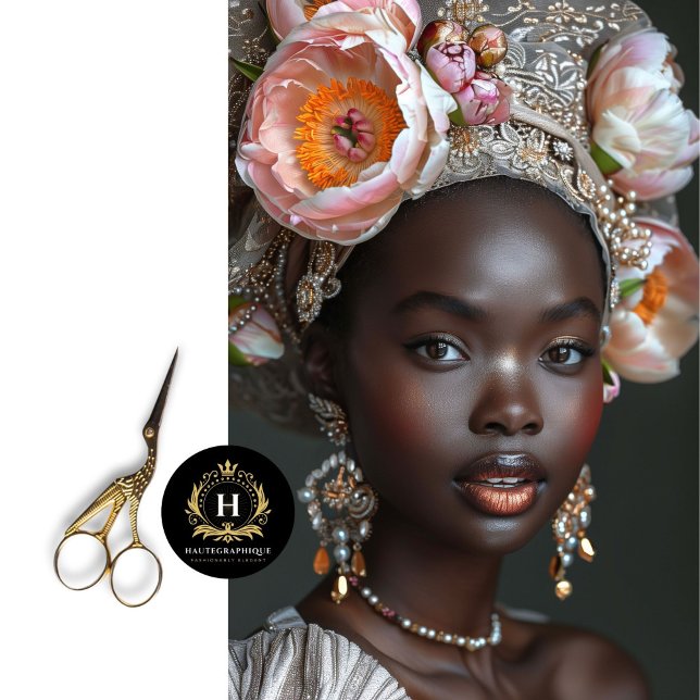 Vintage afrikanische Amerikanerin Dekoupage Seidenpapier (Von Creator hochgeladen)