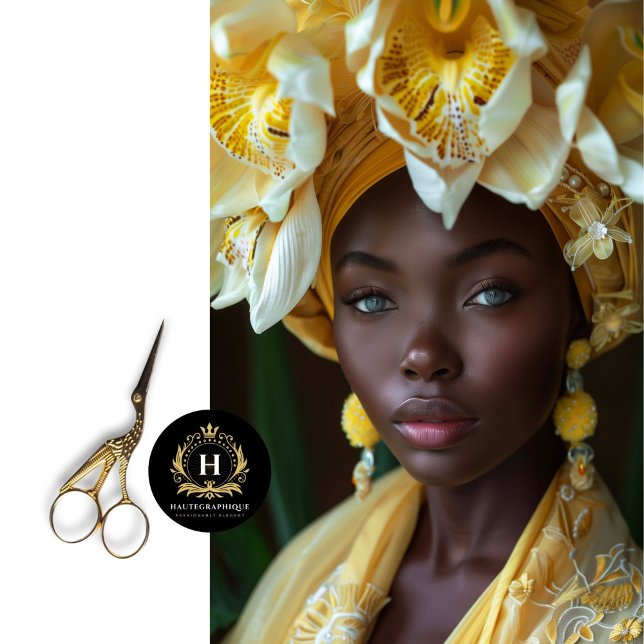 Vintage afrikanische Amerikanerin Dekoupage Seidenpapier (Von Creator hochgeladen)