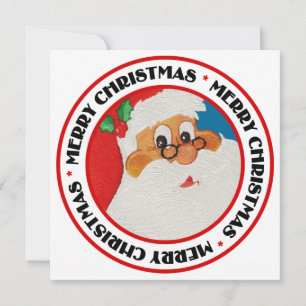 Vintage afrikanische feiertagskarte