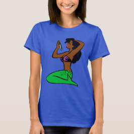 Vintage afrikanische Meerjungfrau T-Shirt