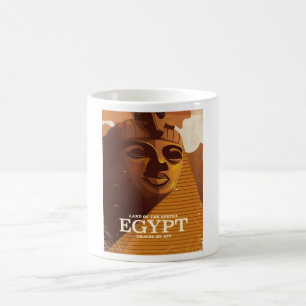 Vintage-Ägypten-Urlaubsposter Tasse