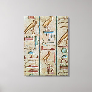 Vintage-Ägyptische Leinwandkunst Leinwanddruck