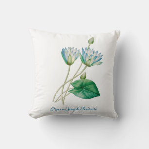 Vintage ägyptische Lotus-Blume Kissen