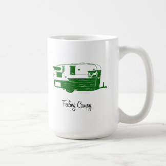 Vintage Airflyte Campinganhänger-Tasse Tasse