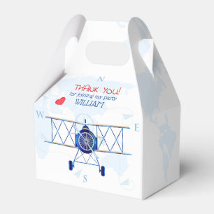 Vintage Airplane Airforce Aviator Geburtstagsparte Geschenkschachtel