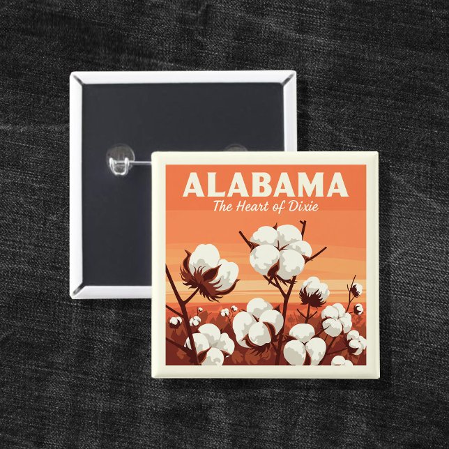 Vintage Alabama Button (Von Creator hochgeladen)