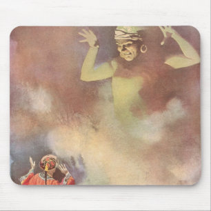 Vintage Aladdin und der Flaschengeist, Godwin Mousepad