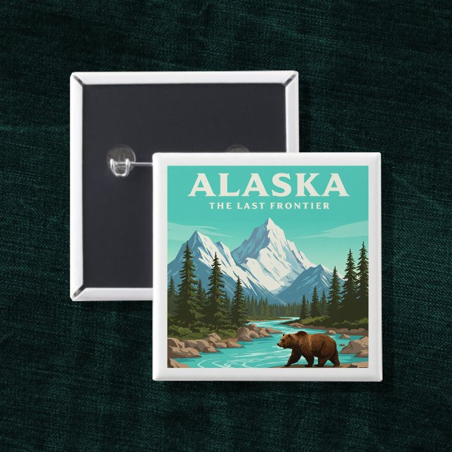 Vintage Alaska Button (Von Creator hochgeladen)