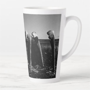Vintage Alaska Fell bekleideter Eskimo arktischer Milchtasse