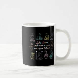 Vintage alberner Gans-Einschluss bedeutet jeder Kaffeetasse