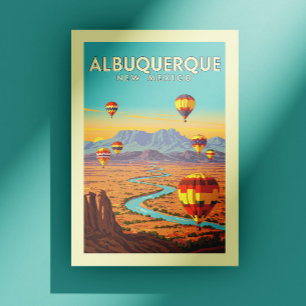 Vintage Albuquerque New Mexico Postkarte