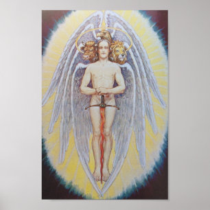 Vintage AlchemikalienIllustration Poster