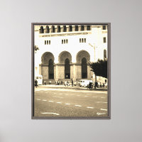 Vintage Algerien Algier Das Postamt