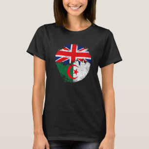 Vintage Algerier mit britischen Flaggenwurzeln Alg T-Shirt