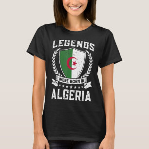 Vintage algerische Flagge Algerien T-Shirt