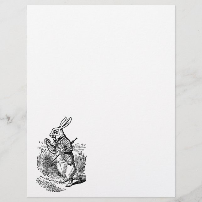 Vintage Alice im Wunderland (Vorderseite)