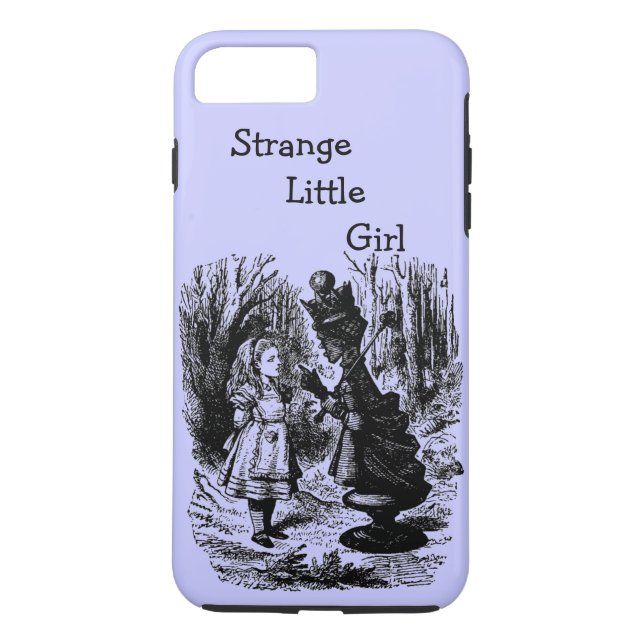 Vintage Alice im Wunderland Case-Mate iPhone Hülle (Rückseite)