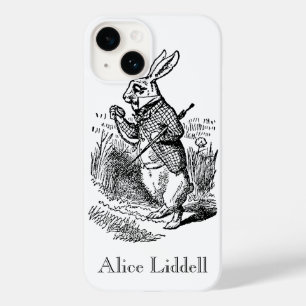 Vintage-Alice-im-Wunderland-die-Weiße-Hase-Uhr Case-Mate iPhone 14 Hülle