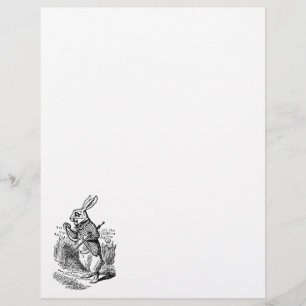 Vintage Alice im Wunderland Flyer