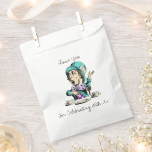 Vintage Alice im Wunderland Gastgeschenk Hochzeit Geschenktütchen