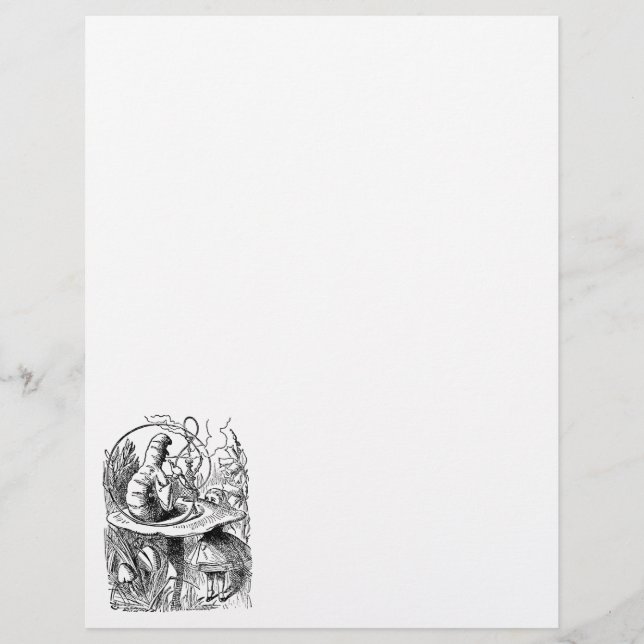 Vintage Alice im Wunderland Hookah Raupe (Vorderseite)