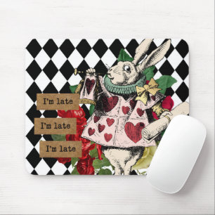 Vintage Alice im Wunderland Mousepad
