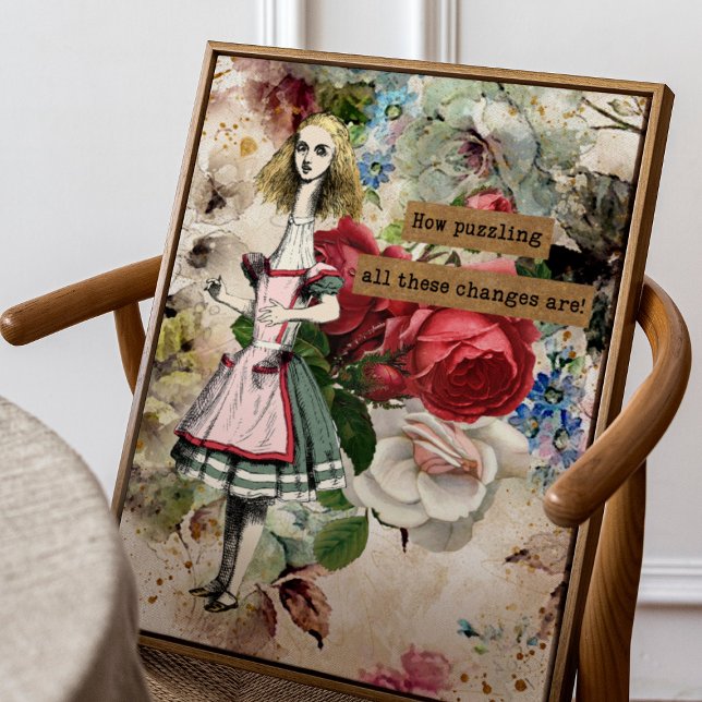Vintage Alice im Wunderland Poster (Von Creator hochgeladen)